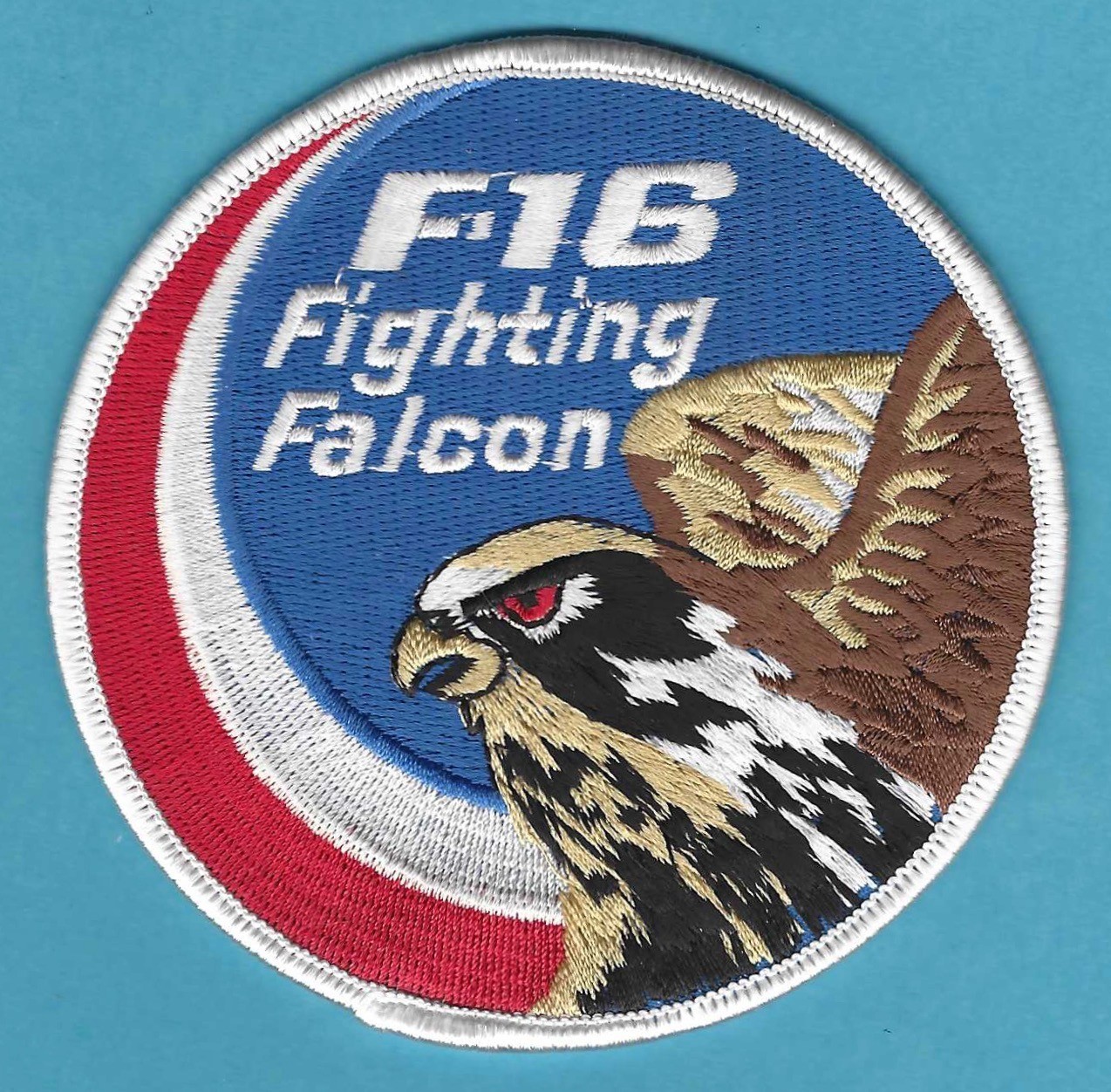 POLISH AIR FORCE F-16 FIGHTING FALCON AIRCRAFT PATCH