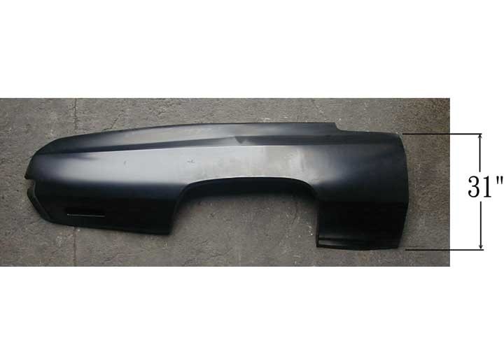 Sherman Driver Side/Left Quarter Panel Skin For 1971-1973 Chevrolet Impala 2Dr