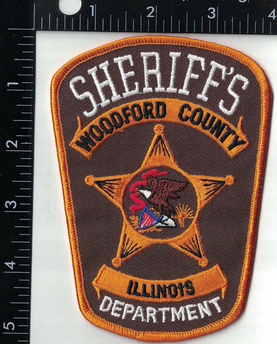 Woodford County Sheriff's Dept. Police Patch Illinois IL