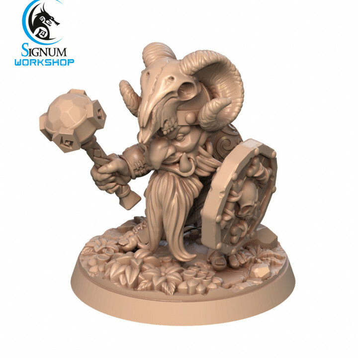 Ord - Hillfolk Goblin Critter - Signum Games - Fantasy Dungeons and Dragons Mini
