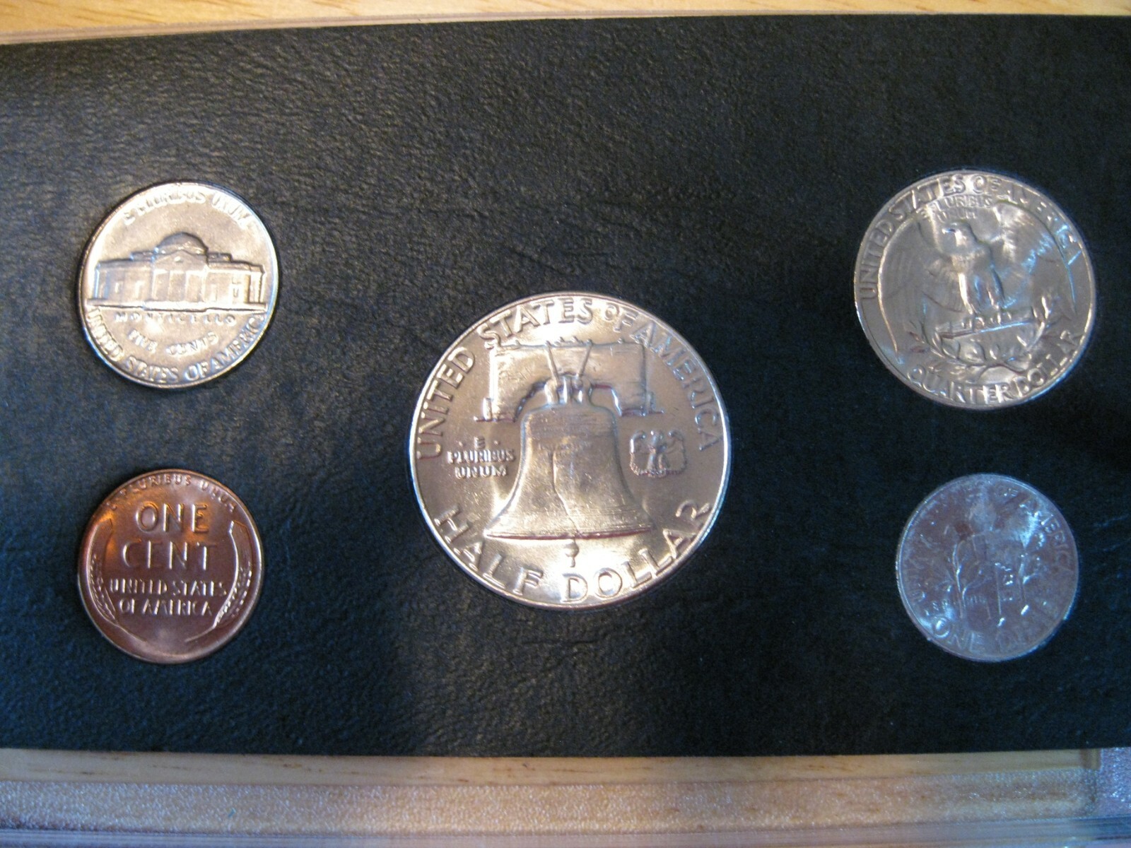 1954 P US Mint Set Silver Brilliant Uncirculated!