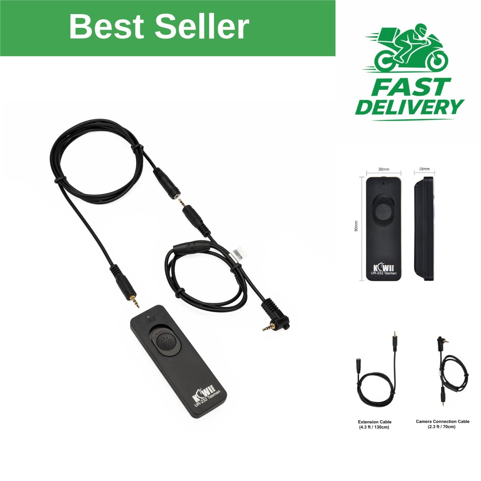 KIWIFOTOS DMW-RSL1 Remote Shutter Release for Panasonic Cameras