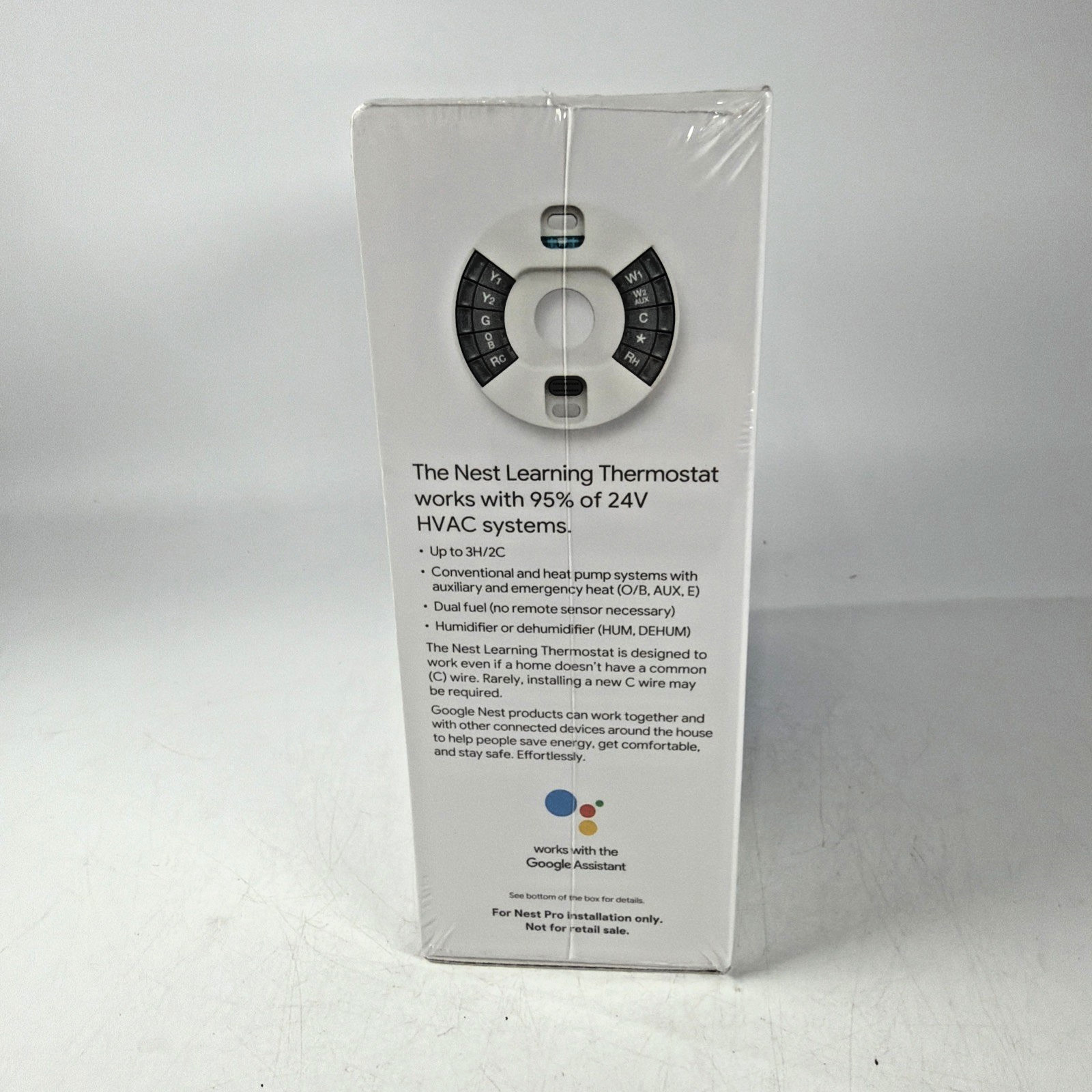 Nest 3rd Generation Programmable Thermostat T3008US - New - Sealed