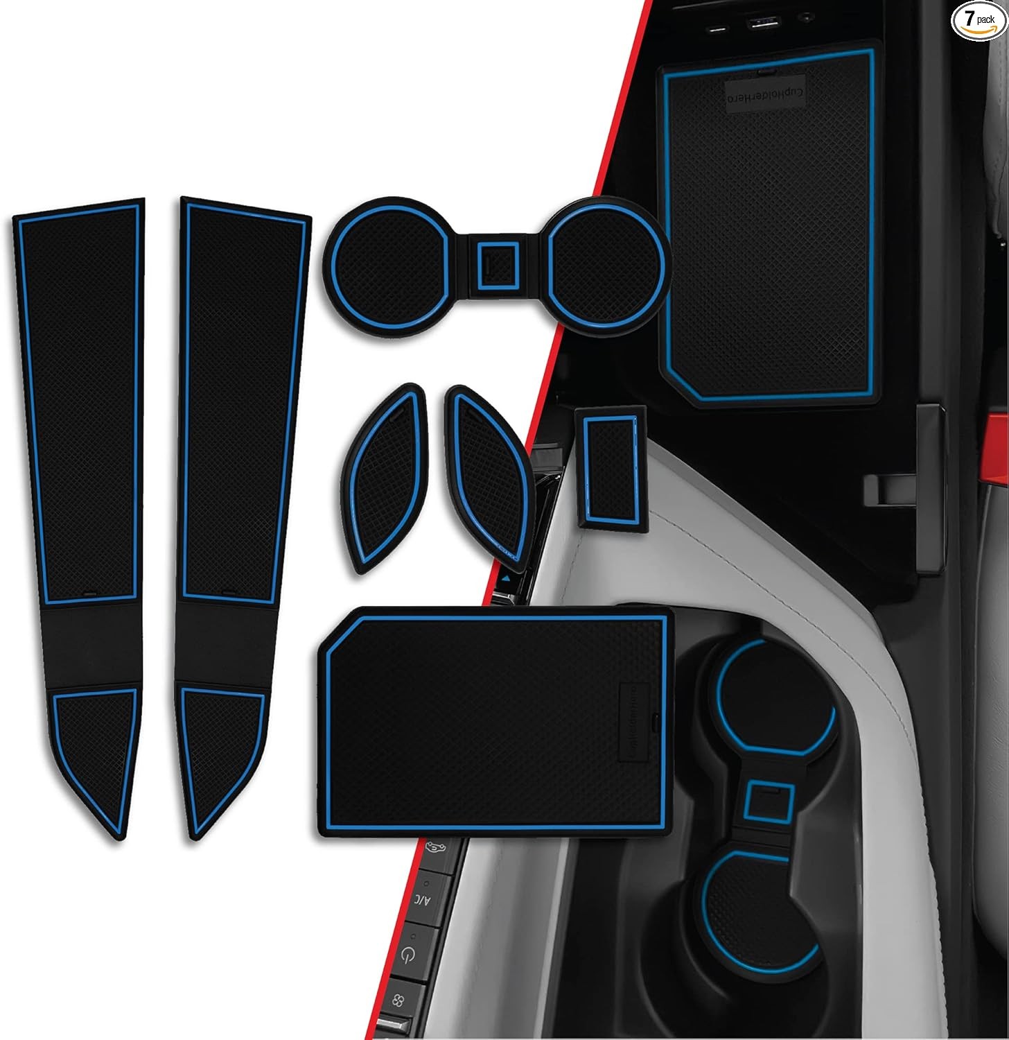 Accessories 2014-2024 - Premiu Size: 2020-2023 Chevy CorvetteColor: Blue Trim