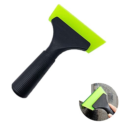 Small Squeegee with 5 Inch Green Rubber Window Tint Squeegee, Mini Wiper