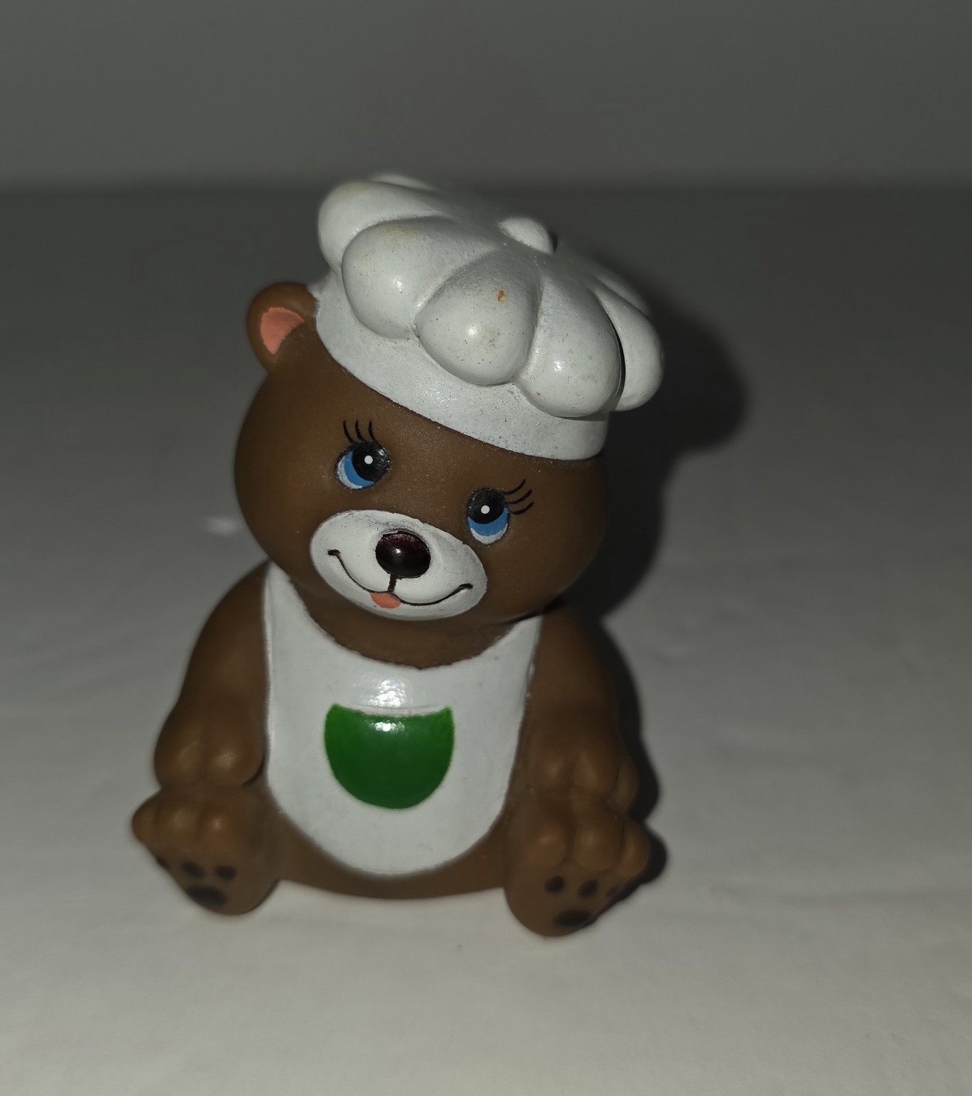 Vintage Teddy Bear Chef Pencil Sharpener Collectable Vintage Cute Works