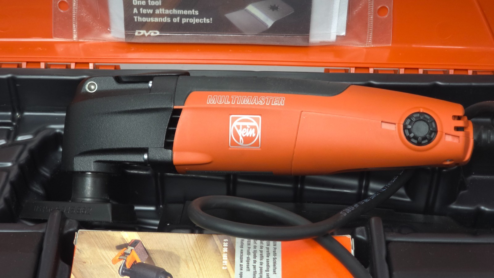FEIN MultiMaster Top FMM 250Q Multi-Tool with Case & Acc (Virtually NEW)
