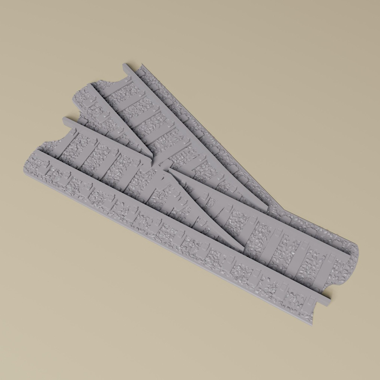 Extra track for Guardian Hobbies Wargaming Train Set