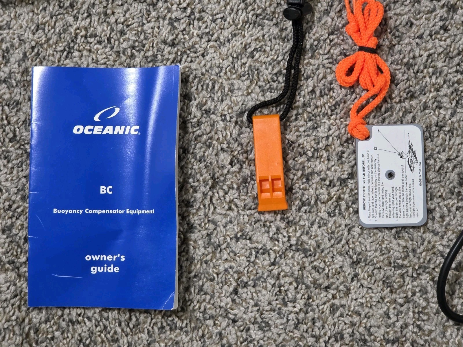 Oceanic Reef Pro BCD Size Small Scuba Diving BC Vest + Accessories