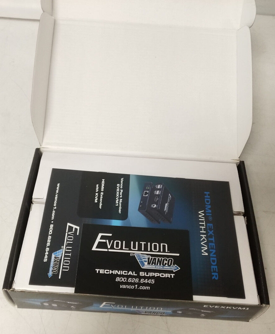 Vanco Evolution HDMI Extender with KVM and Power Over Ethernet #J432