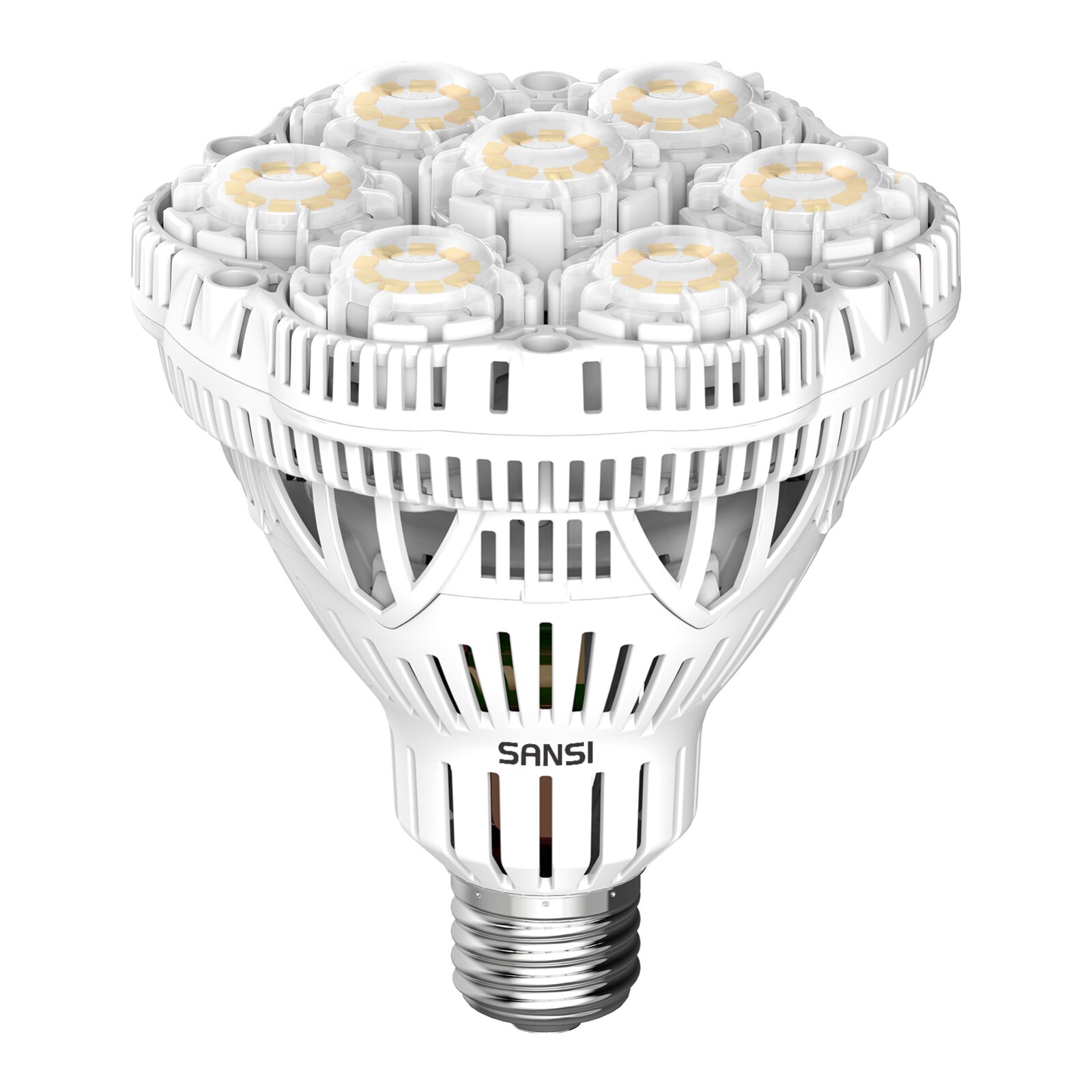 350W Equivalent Led Light Bulb Replacement 5500LM 5000K Daylight Lamp BR30 SANSI