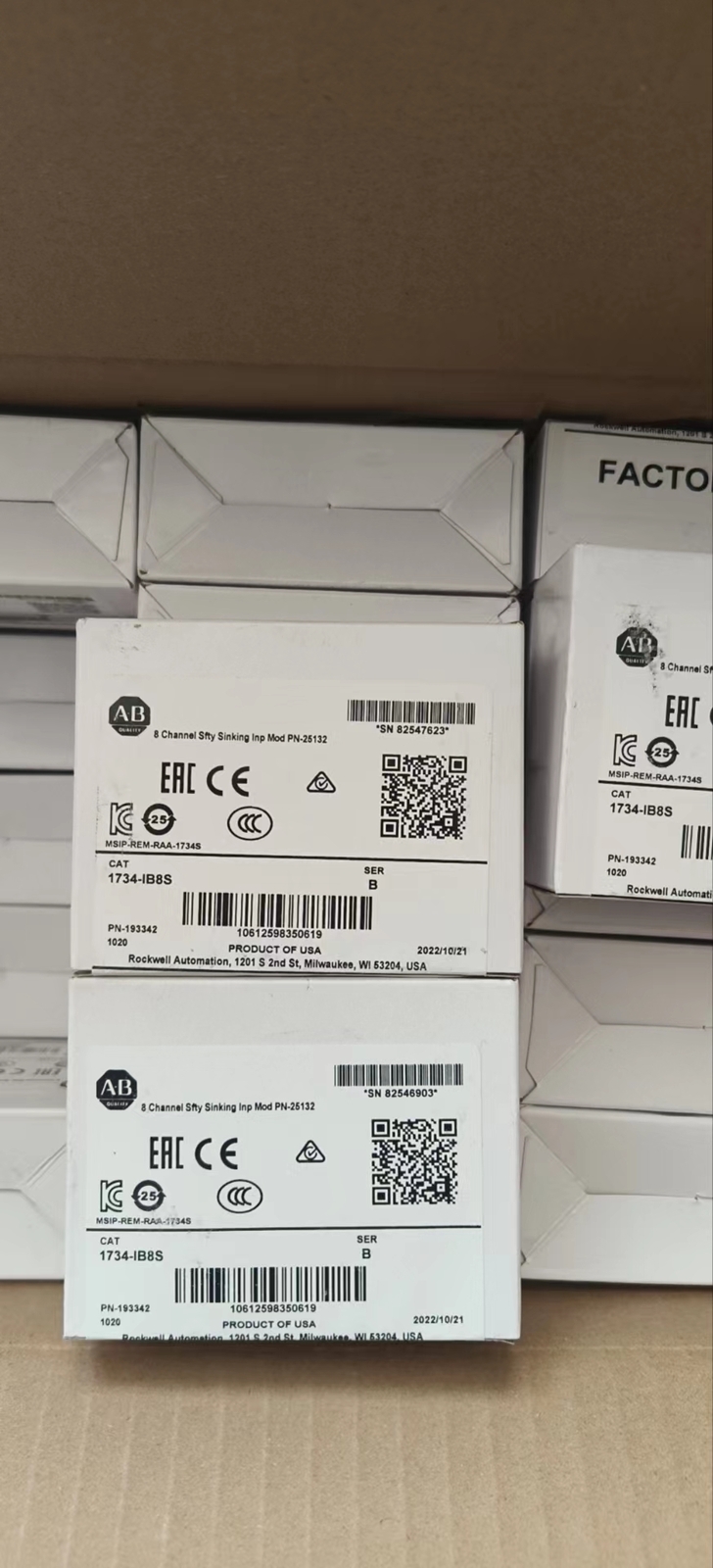 2025 1734-IB8S POINT I/O 8Point Digital Input Module Factory Sealed 1734IB8S