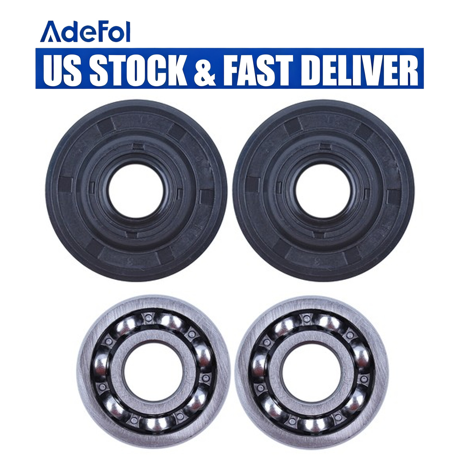 Crankshaft Bearing Oil Seal Kit 530056363 For Husqvarna 136 141 137 142 235 240