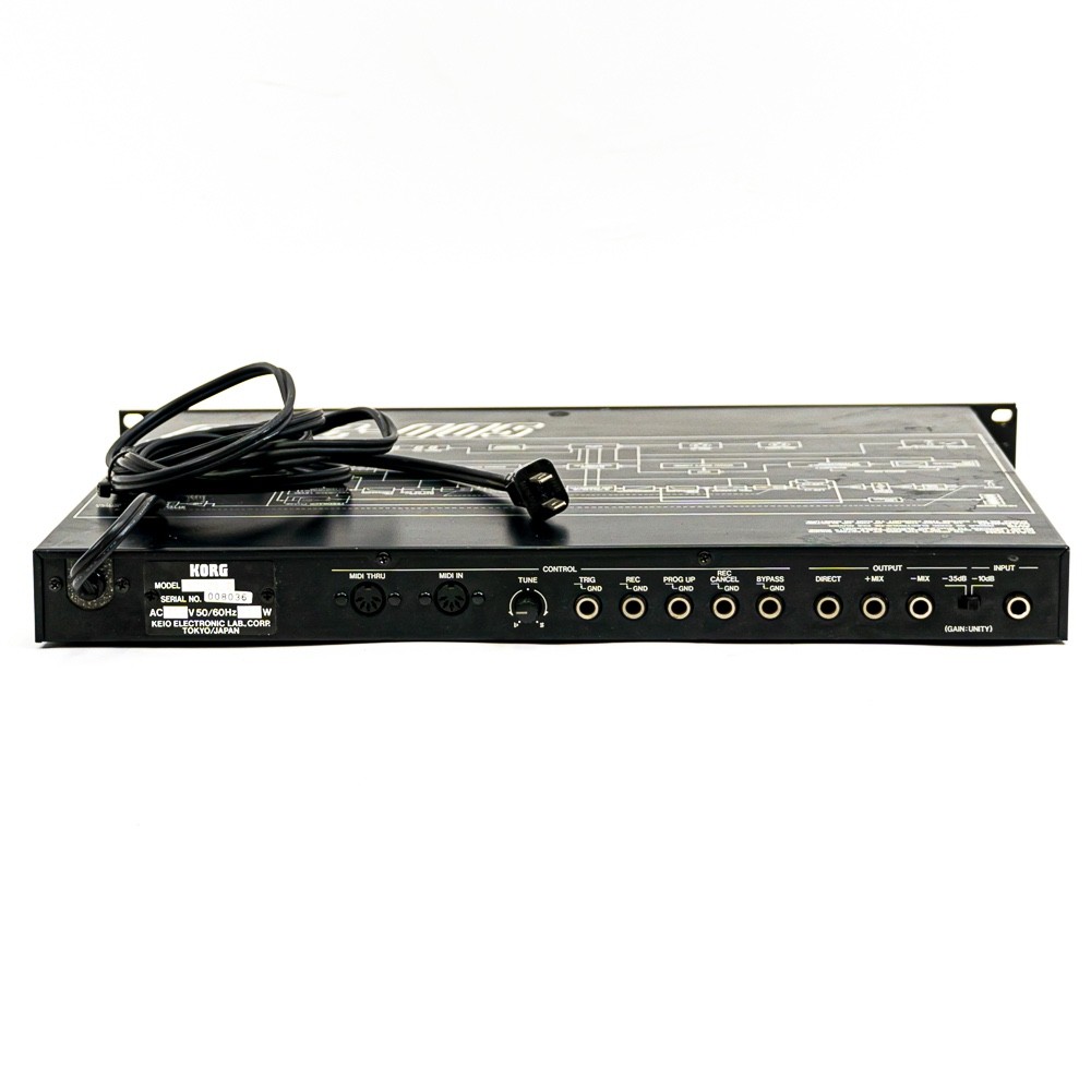 Korg SDD-2000 Vintage Rackmount Digital Delay & Sampler 12-Bit, MIDI, Tap Tempo