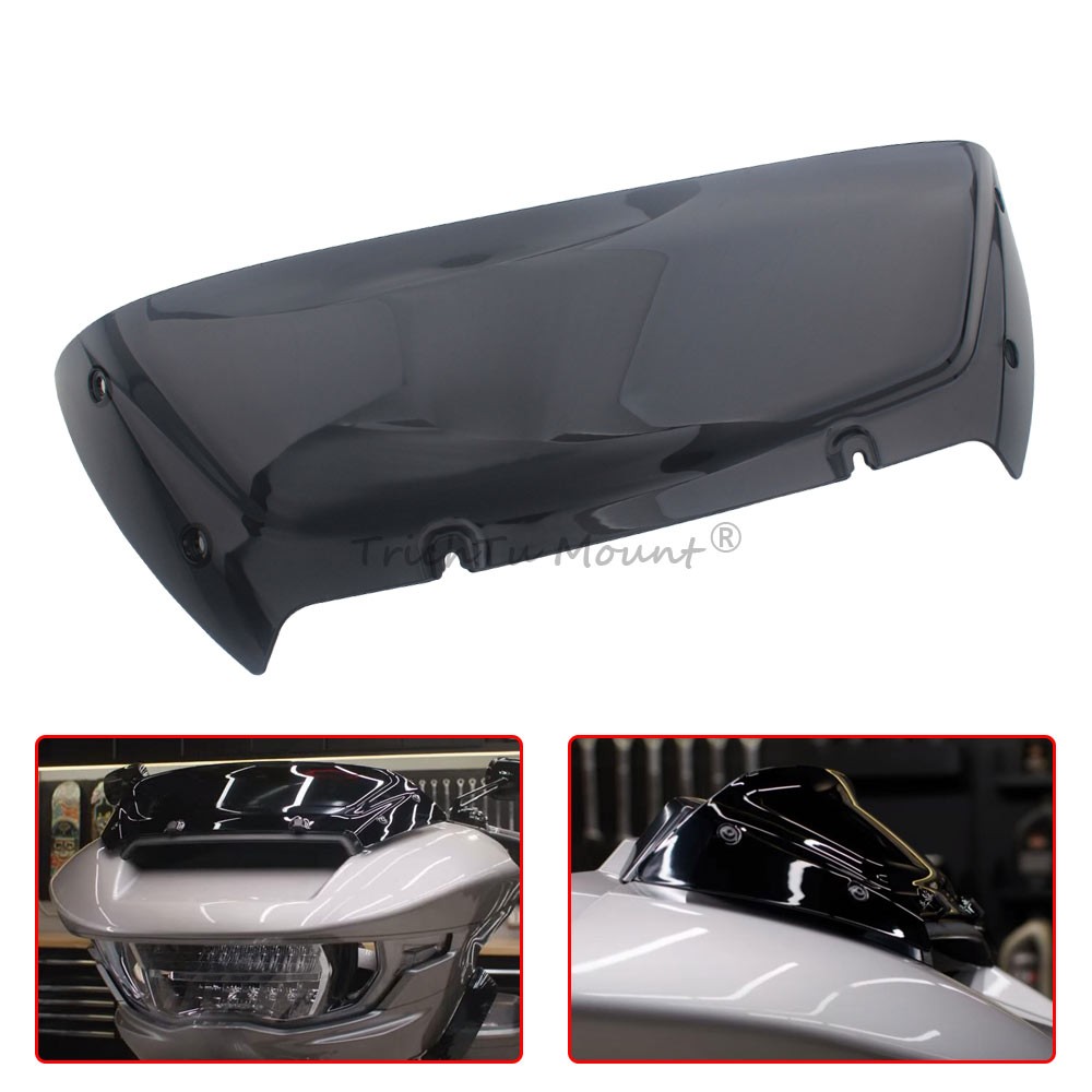 6" Wave Windscreen Windshield For Harley Touring CVO Road Glide FLTRXSE 23-2024