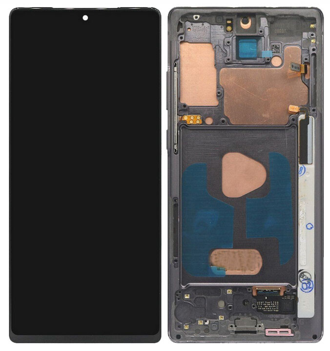 For Samsung Galaxy Note 20 N980 N981 4G 5G Incell LCD Touch Screen Display Frame