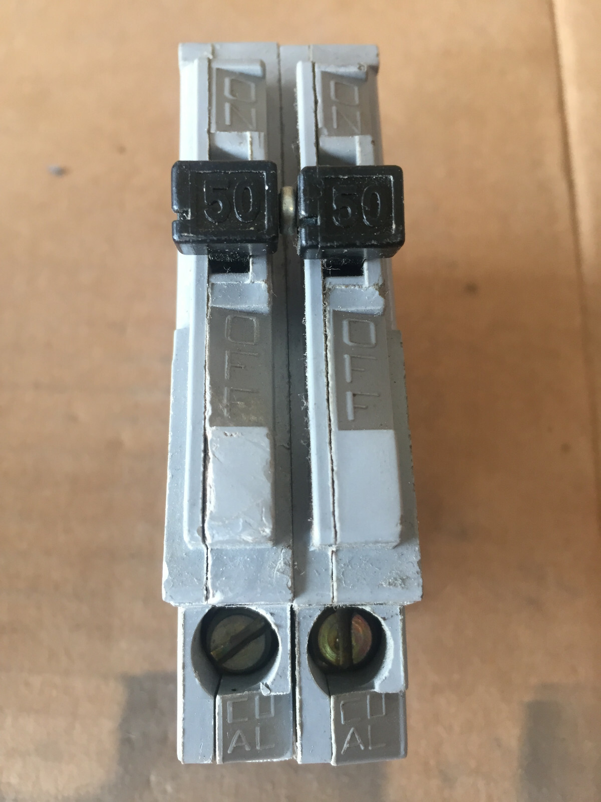 SYLVANIA GTE TYPE 2P 50A CIRCUIT BREAKER 240V SELLER REFURBISHED