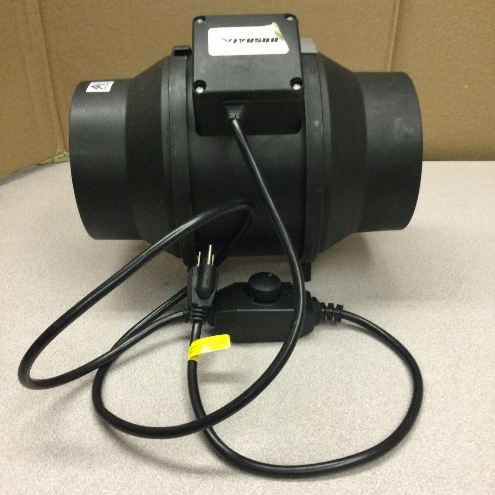 Vivosun In-line Tube Fan 6 Inch With Variable Speed Control