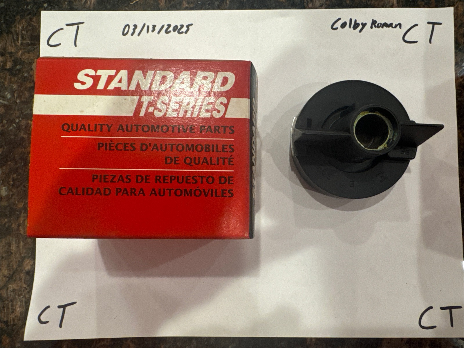 Standard Ignition JR117T Standard T Series Dist  Rotor