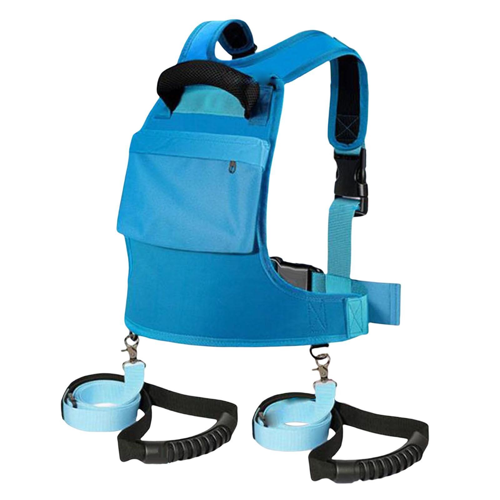 Ski and Snowboard Harness for Kids Ski Shoulder Harness with Removable Leash