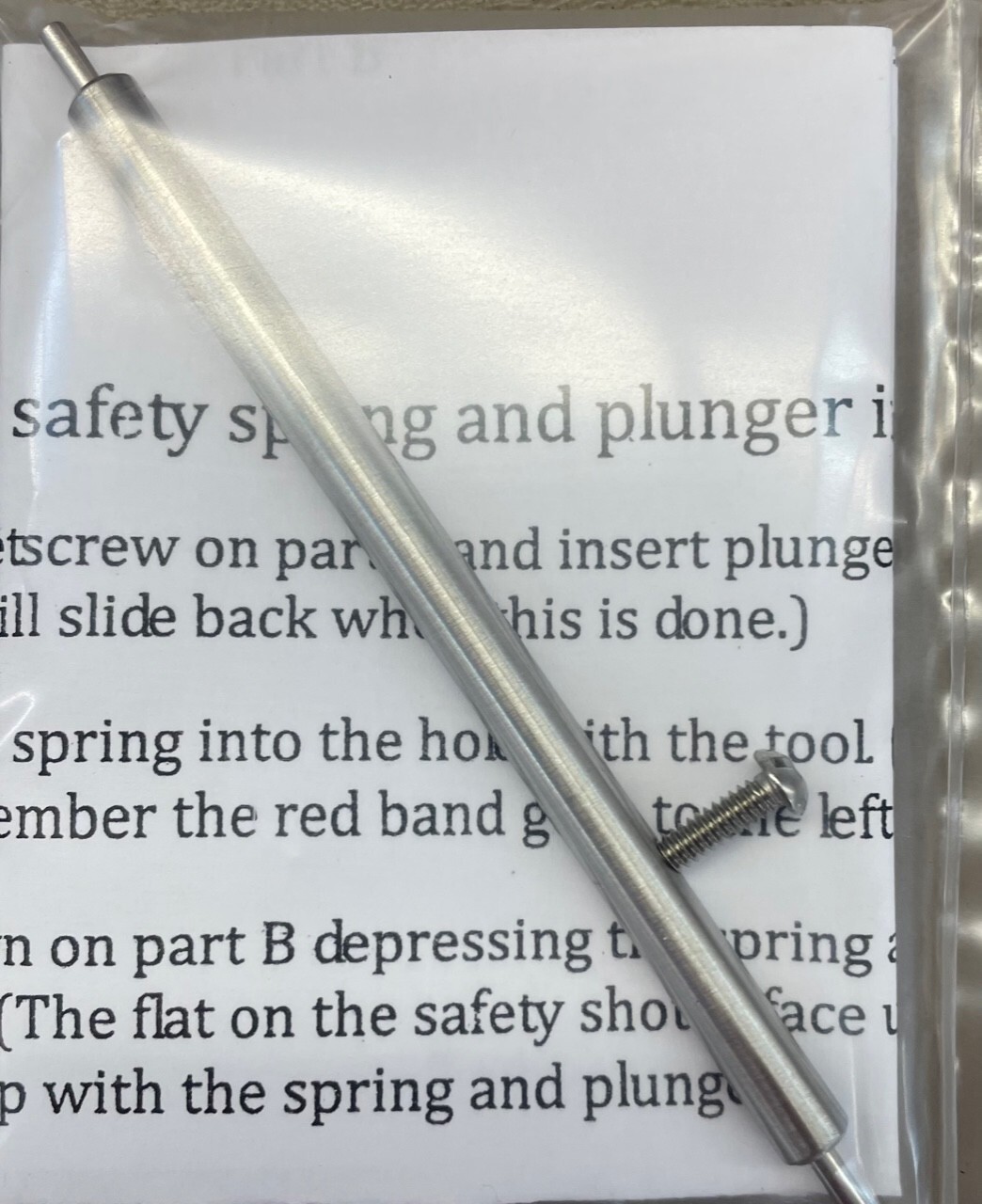 Power Custom® Safety Spring and Plunger Installation Tool for Ruger® 10/22®