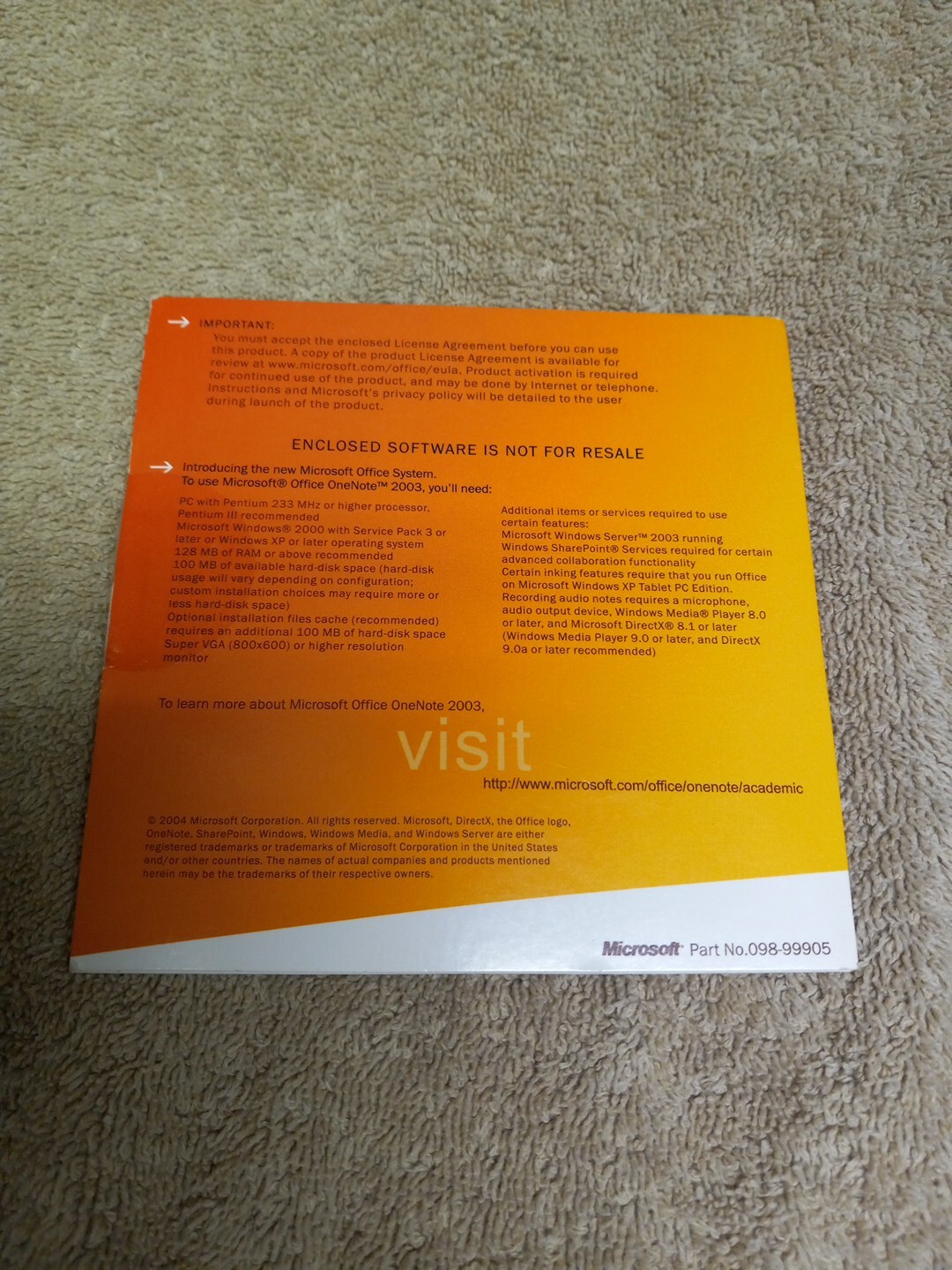 Microsoft Office OneNote 2003 With Product Key