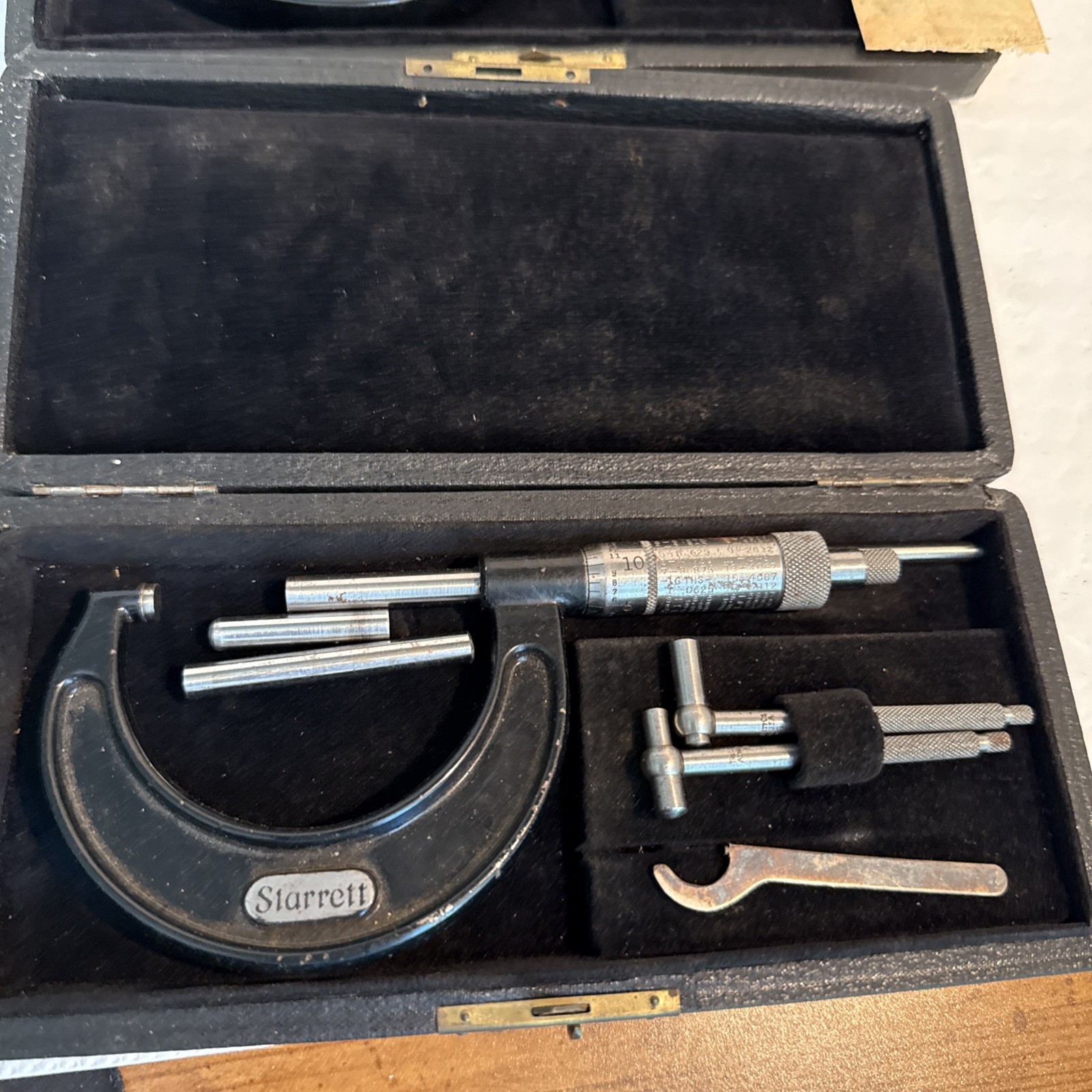 Starrett 436 1-3” Set 1-2, 2-3, Outside Micrometer