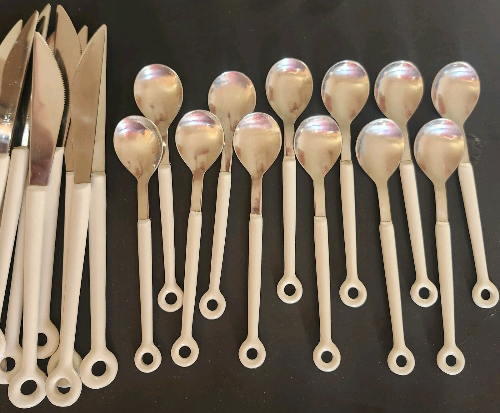 Vintage MONO Ring Flatware 46 PCS Made In Germany