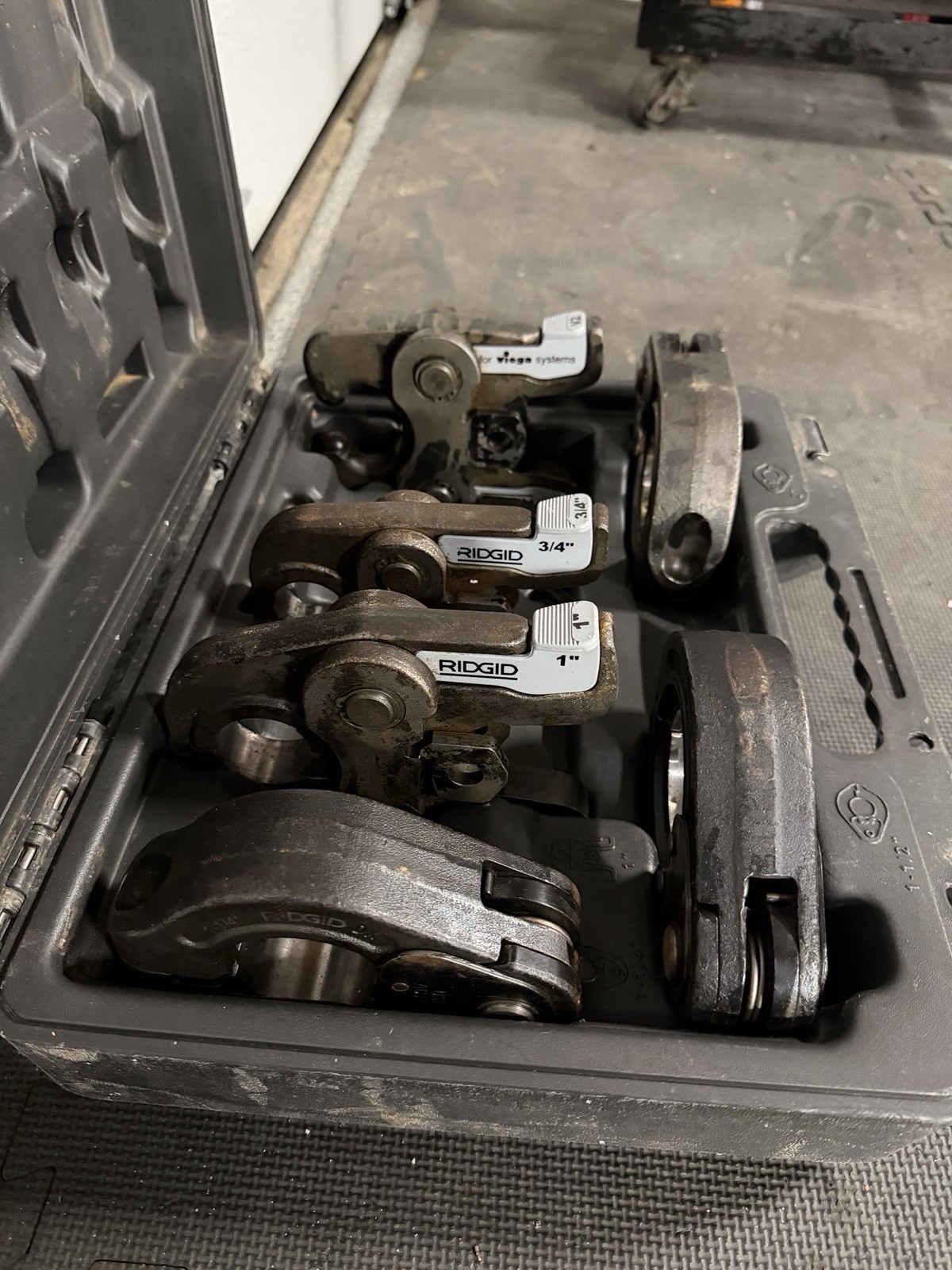 RIDGID MegaPress Press Tool Jaw and Ring Set