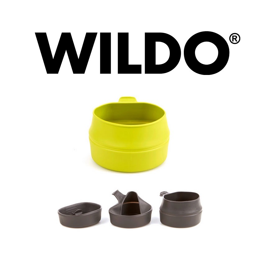 WILDO FOLD A CUP ORIGINAL FOLDING CAMPING OUTDOOR CUP MUG BPA FREE 12 COLOURS