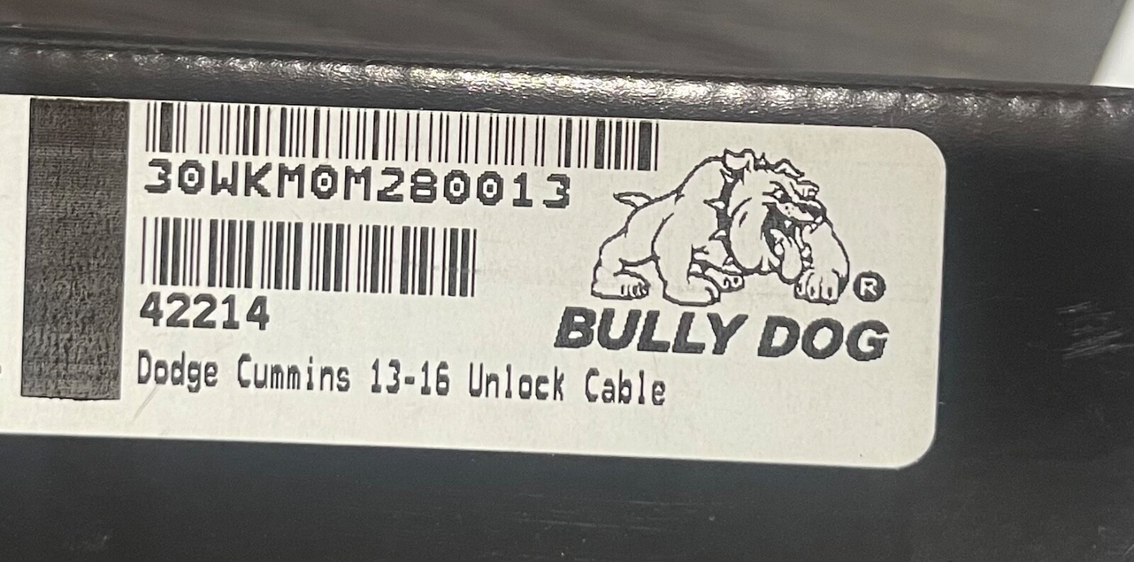 Bully Dog 42214 Cummins Unlock Cable