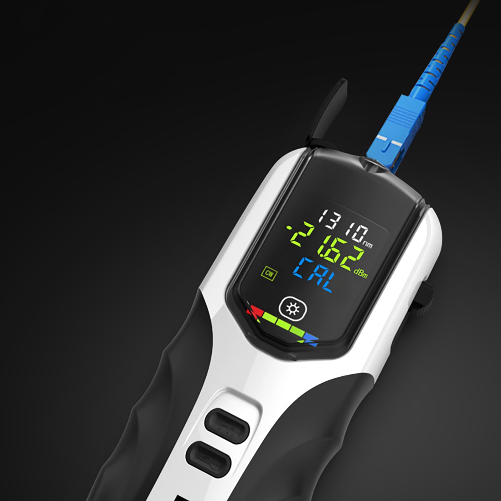 Mini Optical Power Meter ‑50~+26dBm Fiber Optic Cable Tester Tool Accessory