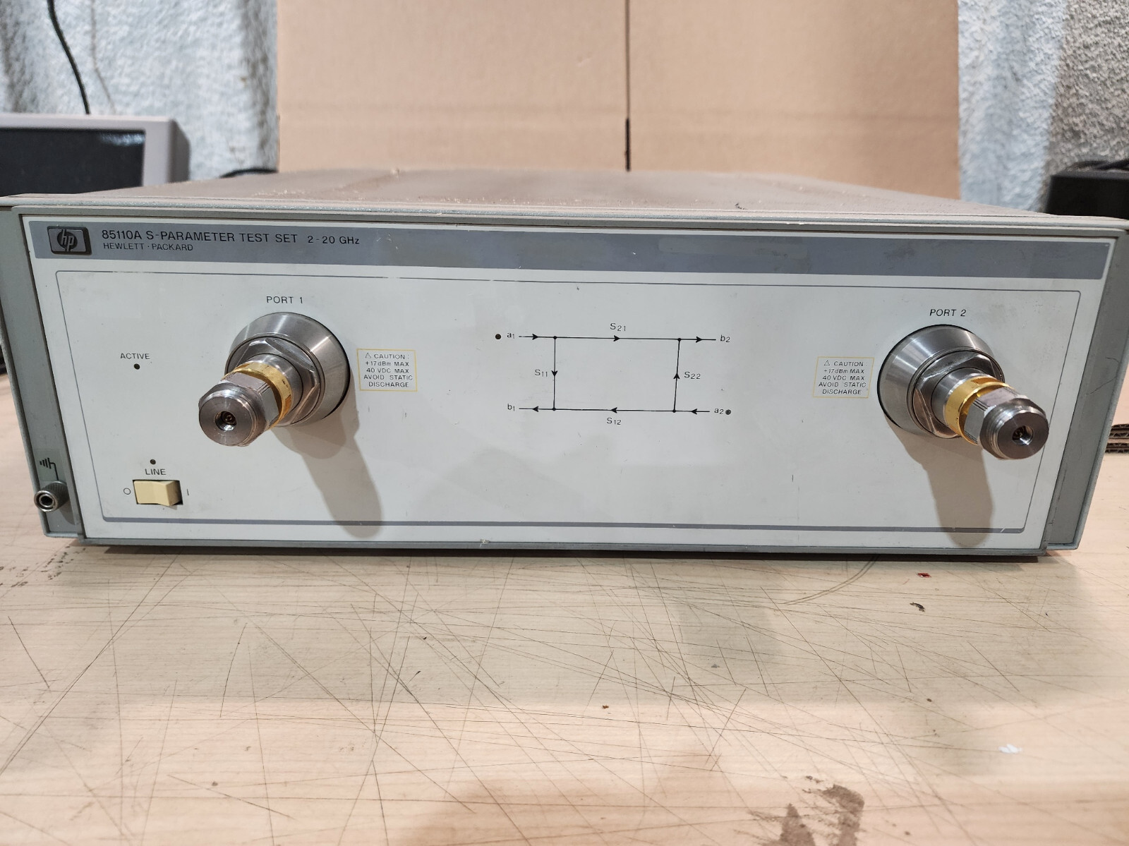 HP/Agilent 85110A S-Parameter Test Set 2-20GHz