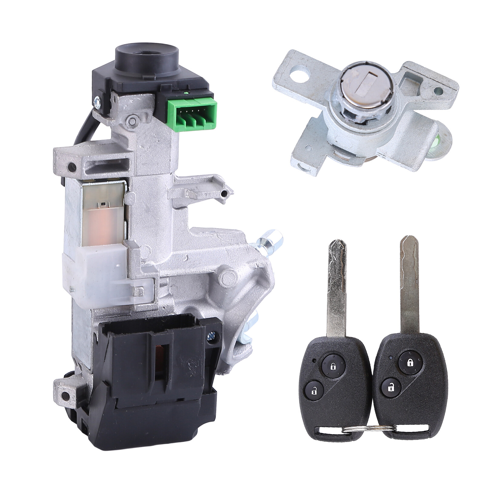 Ignition & Door Lock Cylinder Switch Assembly Set 2 Keys For 2005-2010 Odyssey