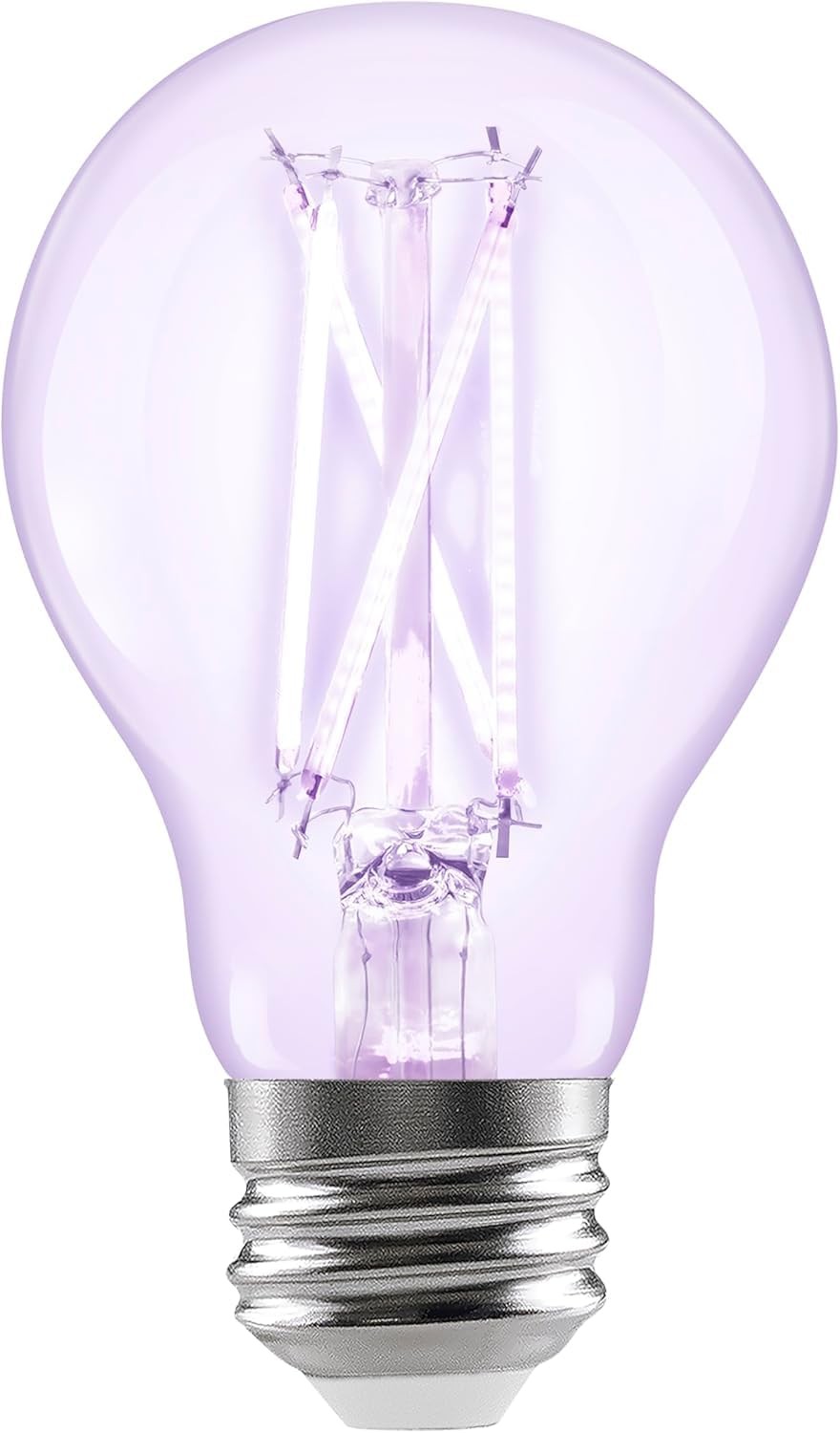 Sylvania Black Light LED Bulb, 7W, A19, Medium Base, Clear - 1
