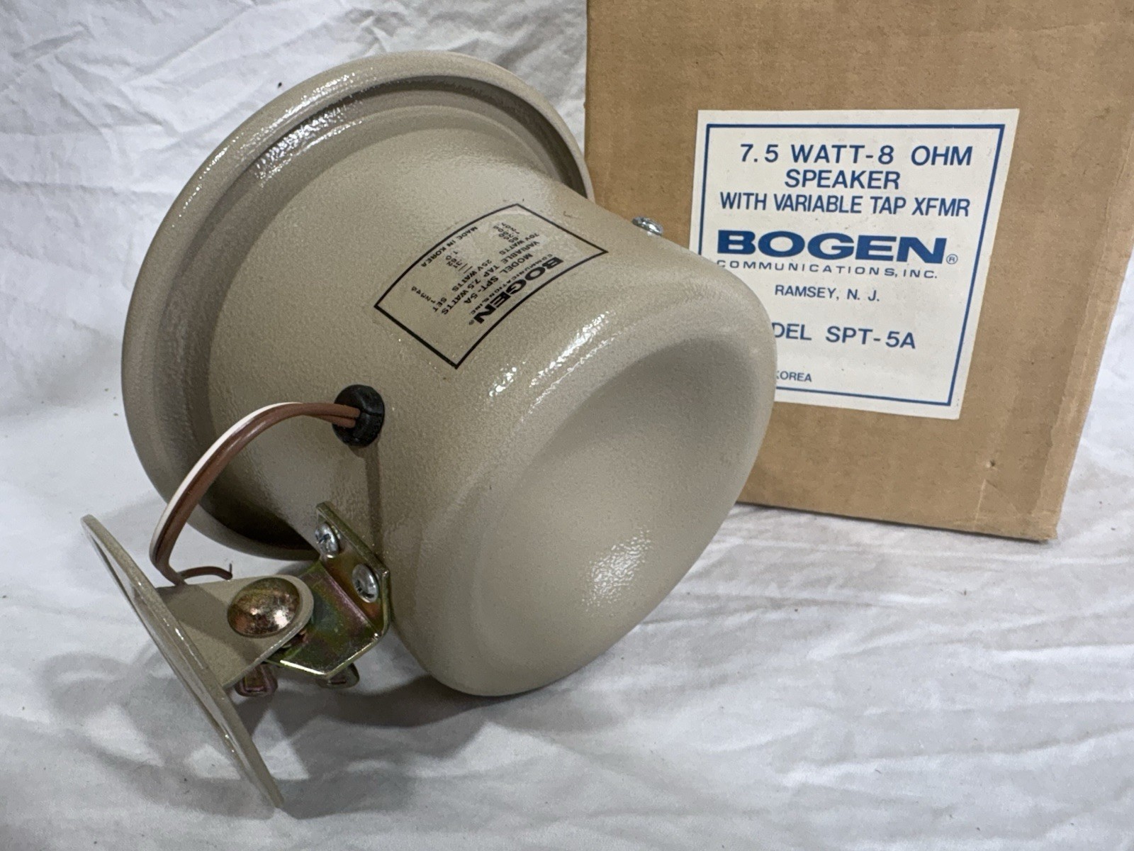 Bogen SPT5A PA Horn Loudspeaker, 7.5W