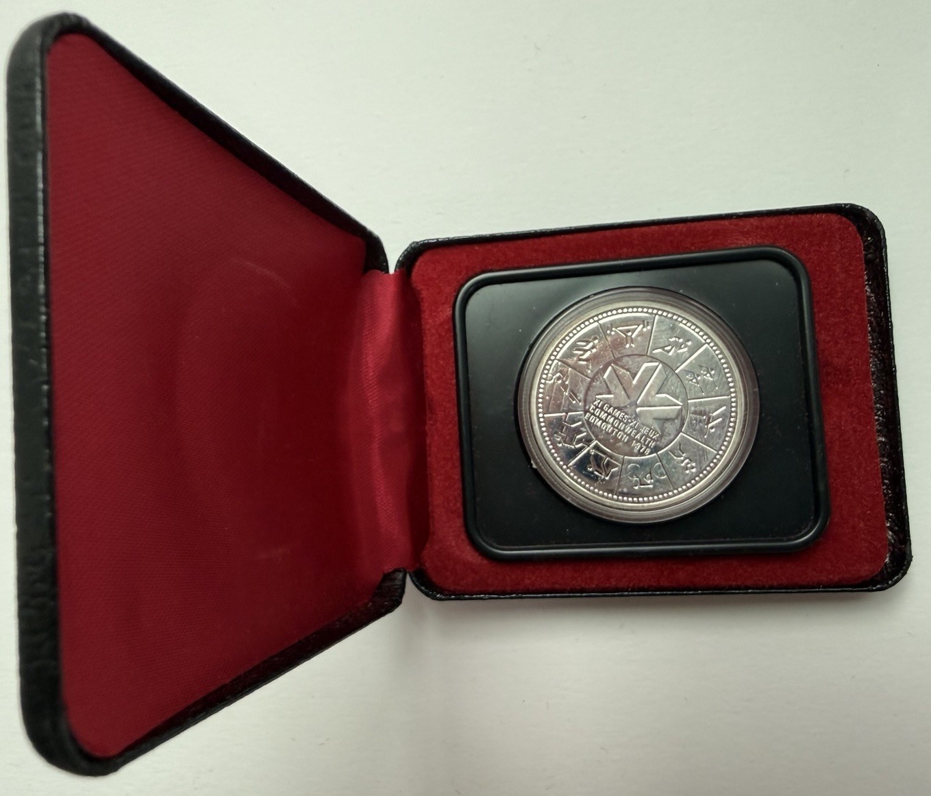 1978 Canada $1 .500 Silver Dollar Commonwealth Games in Display Box