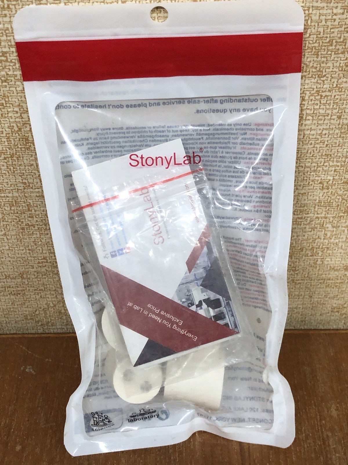 StonyLab #10 Silicone Lab Stoppers - SL002601 (Pbin) Set of 5