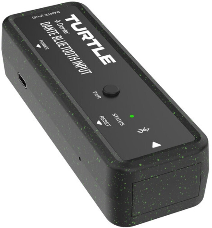 Turtle AV TAV-D2BEN Dual-Channel Dante Bluetooth Input Adapter