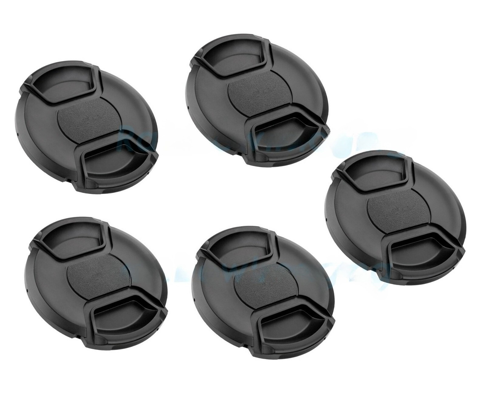 5 Pcs x 62mm Snap-On Front Lens Cap for Fuji Sony Nikon Canon Len "US Seller"