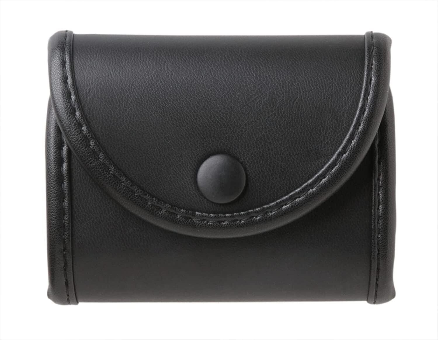 Uncle Mike's Double Latex Glove Pouch Mirage Plain Black 74961