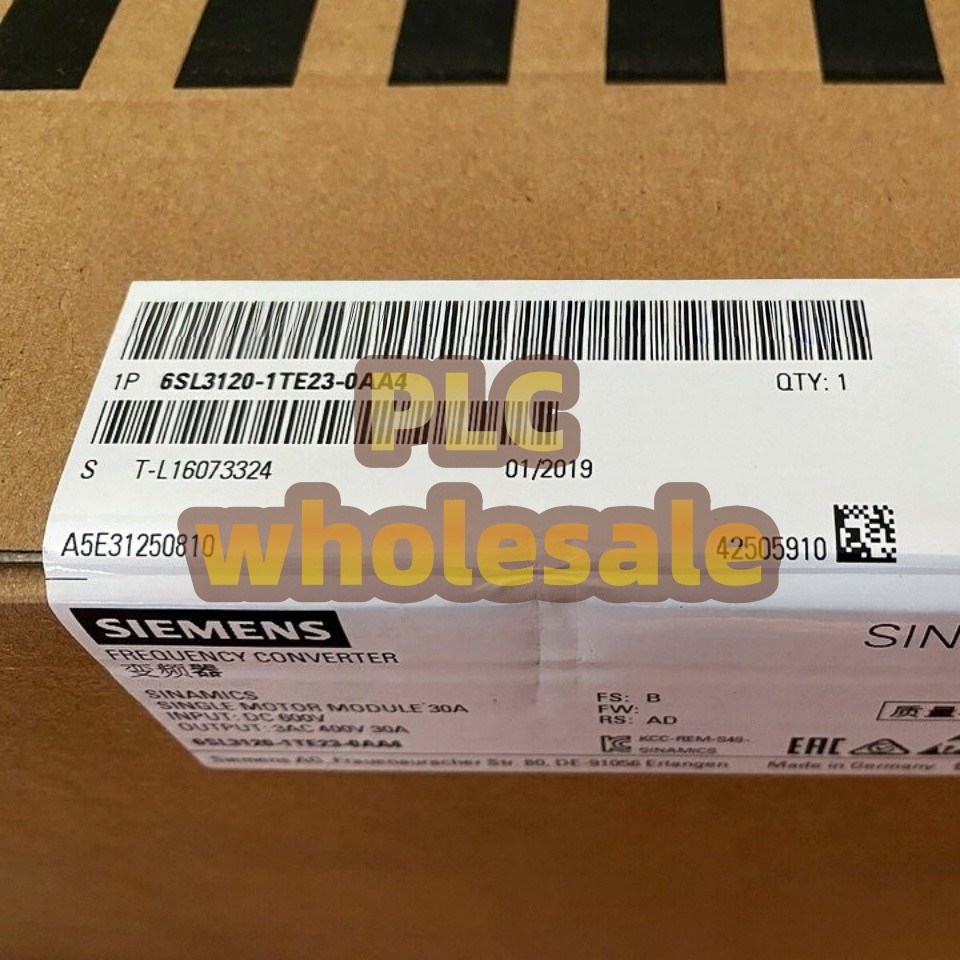 1PCS Brand New 6SL3120-1TE23-0AA4 Siemens 6SL3 120-1TE23-0AA4 Fast Shipping
