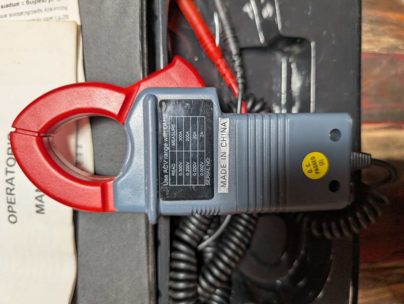 VELLEMAN AC97 MODULAR AC CURRENT TRANSDUCER