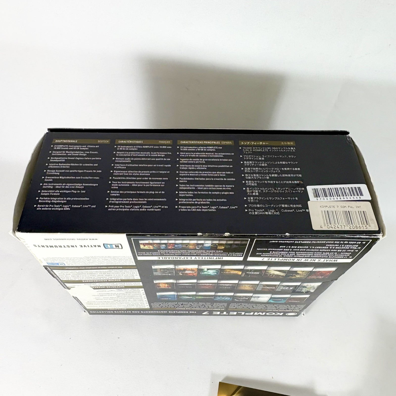 Native Instruments Komplete 7 (with Serial Number and all disks)