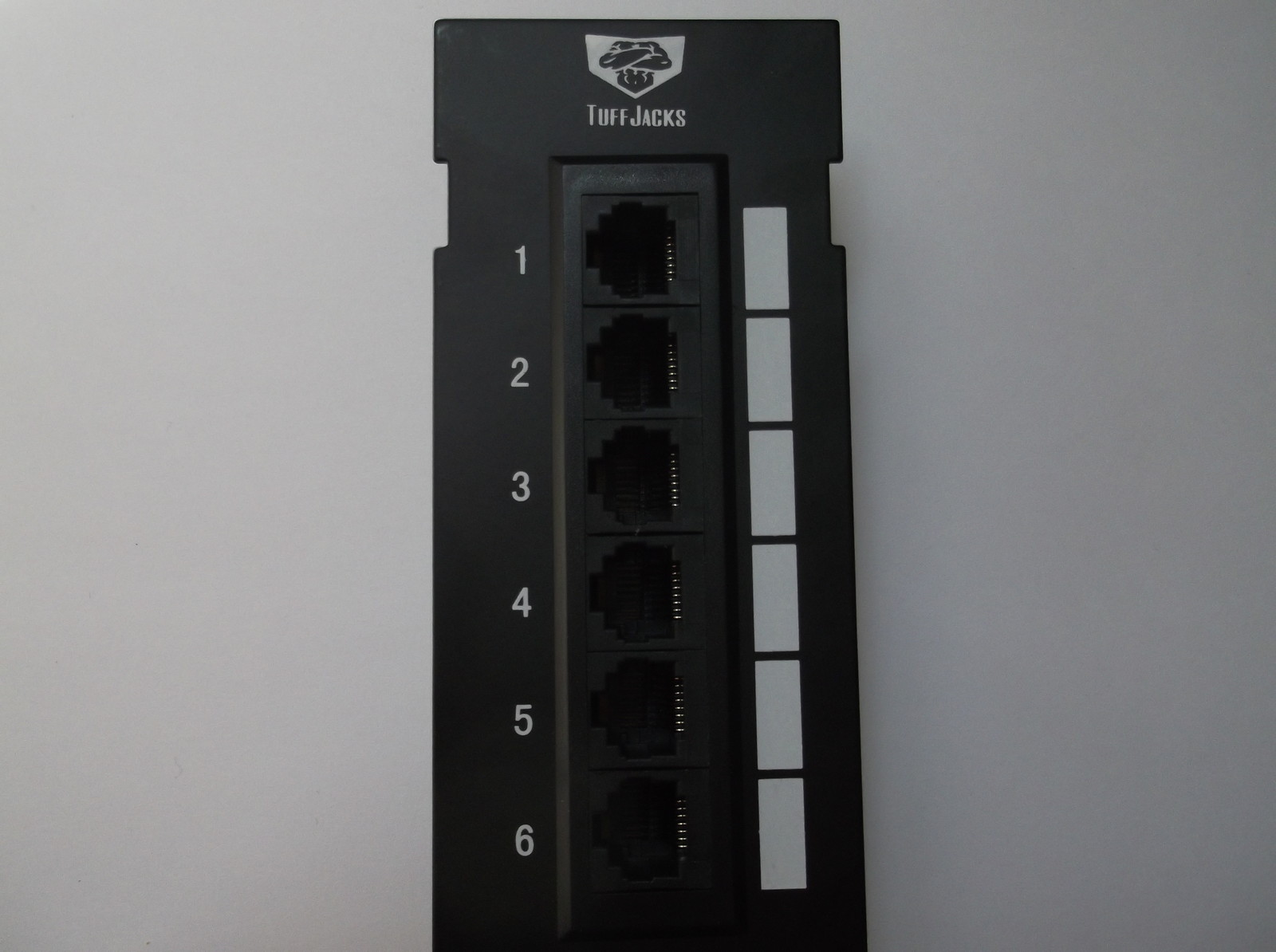 Cat6 12 Port Patch Panel 2 Pcs Pack Free Shipping Tuff Jacks Quality