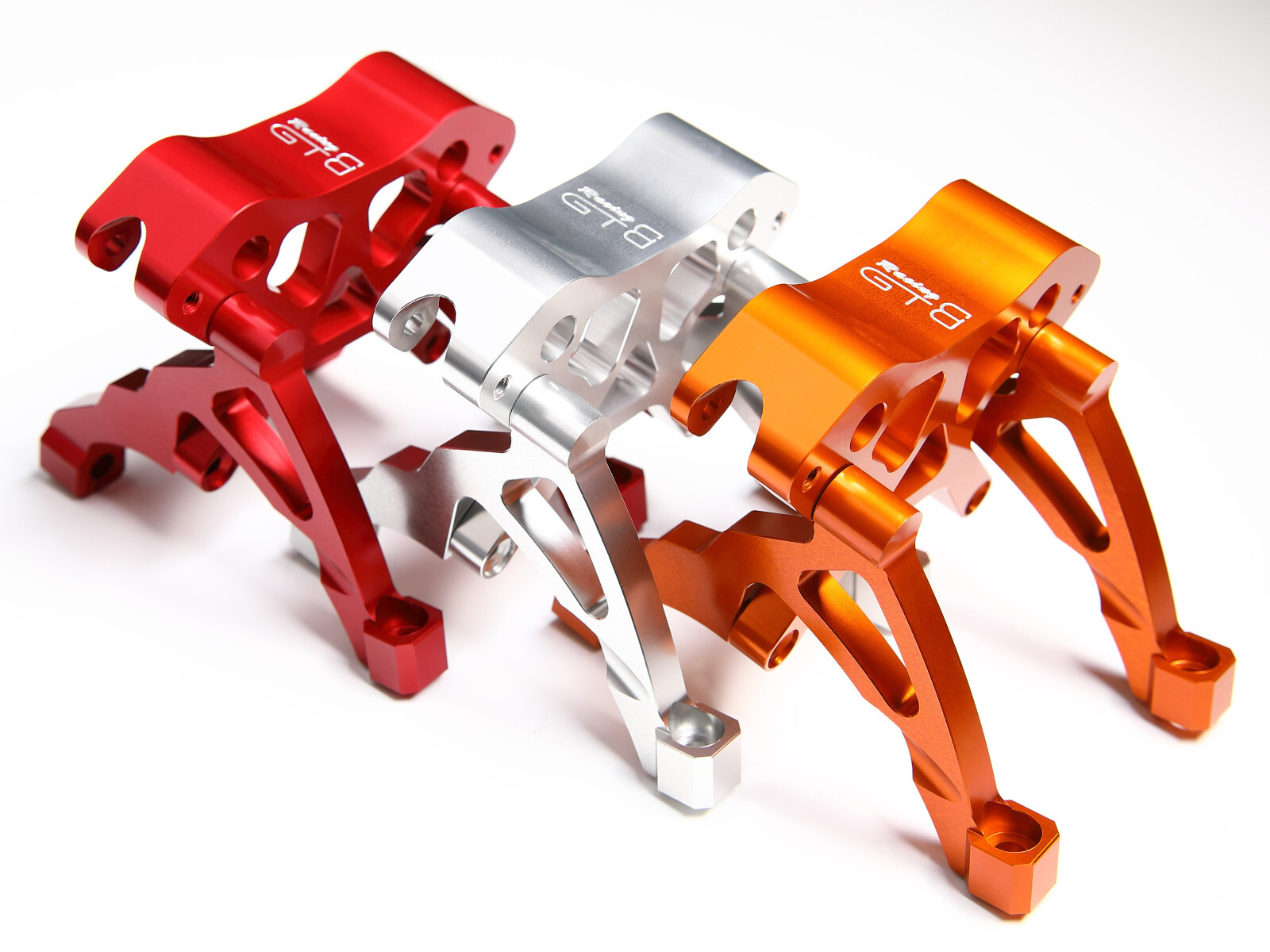 GTB CNC Aluminum Front Shock Tower Brace for 1/5 RC Car HPI km rv Baja 5b ss