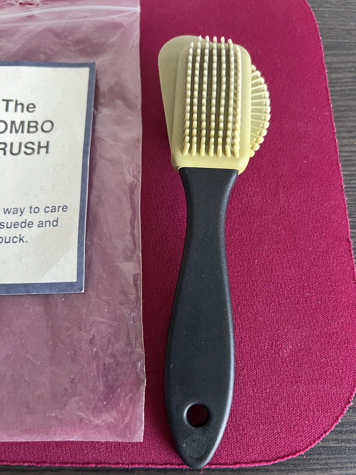 NEW COMBO SUEDE & NUBUCK COMBO BRUSH