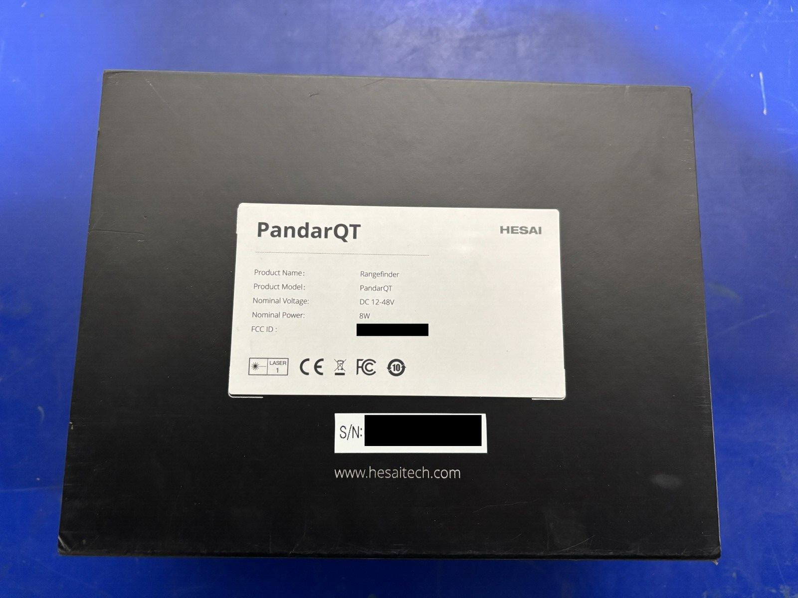 New Item HESAI PandarQT 64 w/accessory kit