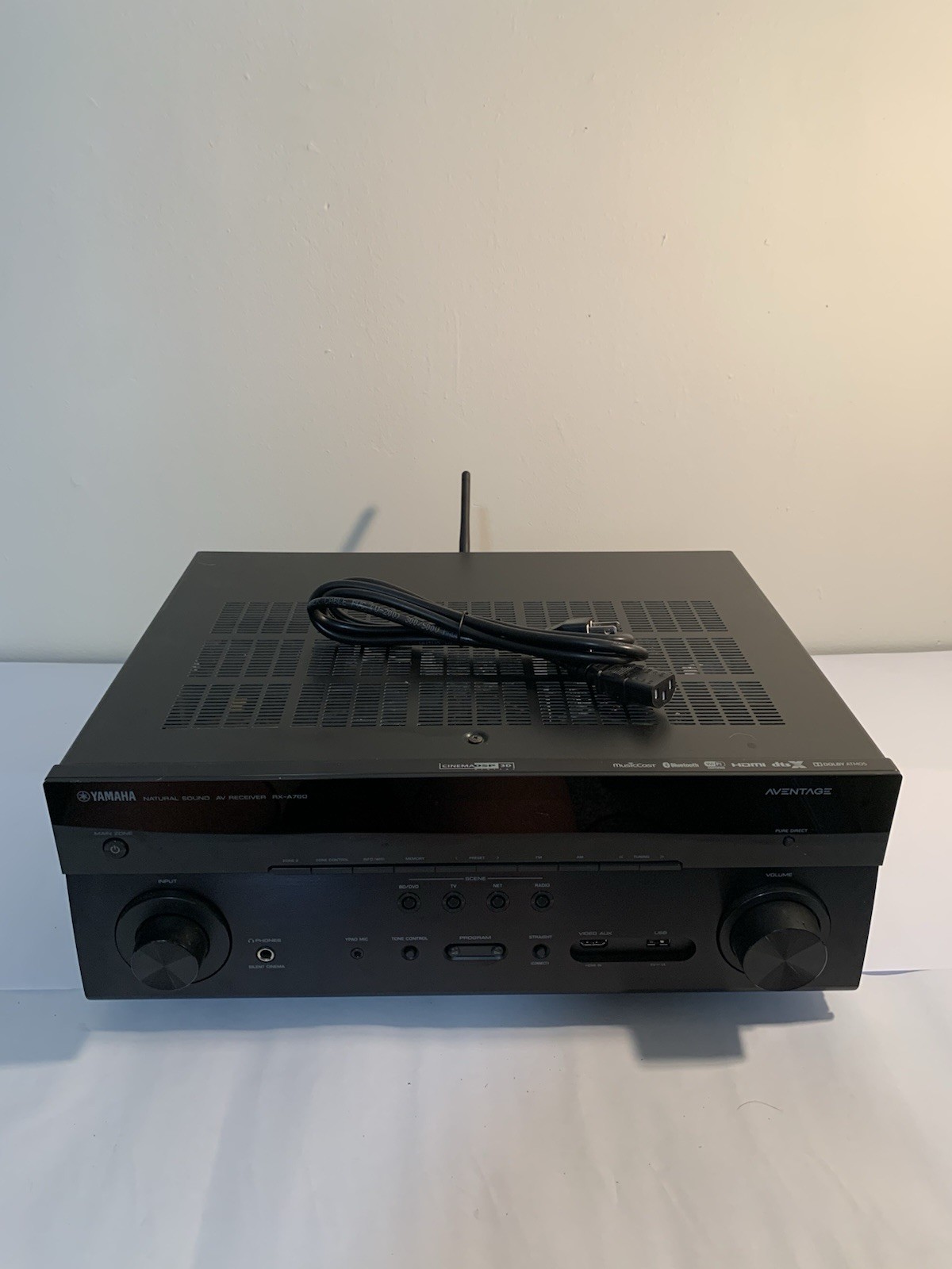 Yamaha RX-A760 AM FM AV HDMI Bluetooth Receiver - No Remote - Great Shape