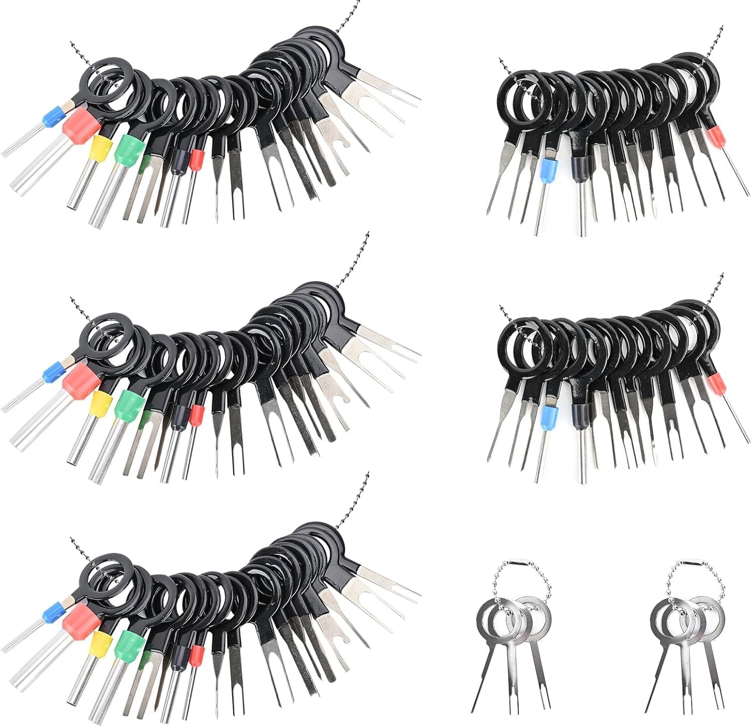 Terminal Removal Tool Kit 82 Pcs Depinning 82 PCS(Bag Storage)